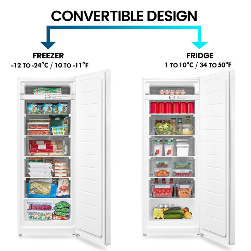 Kenmore 7 cu. ft. Garage Ready Upright Freezer with Adjustable